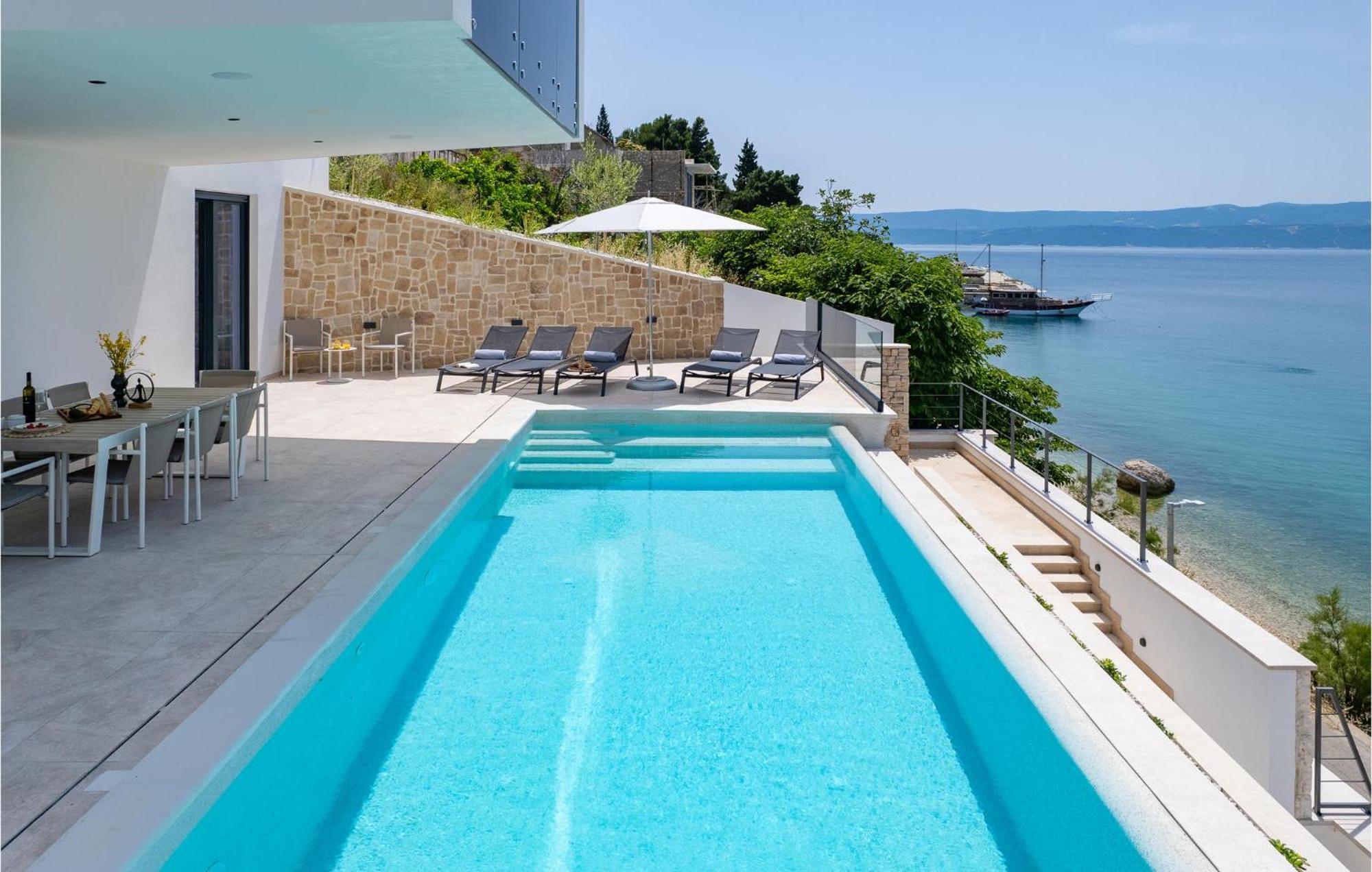 Beautiful Home In Omis With Kitchen 外观 照片